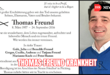 thomas freund krankheit