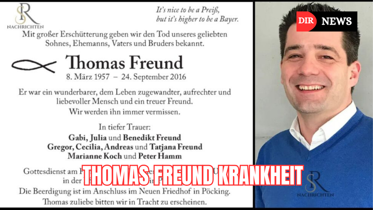 Thomas Freund Krankheit – Alle Fakten, Hintergründe und was wirklich dahintersteckt thomas freund krankheit