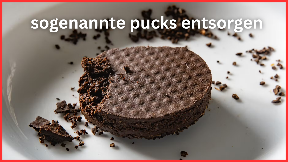 sogenannte pucks entsorgen
