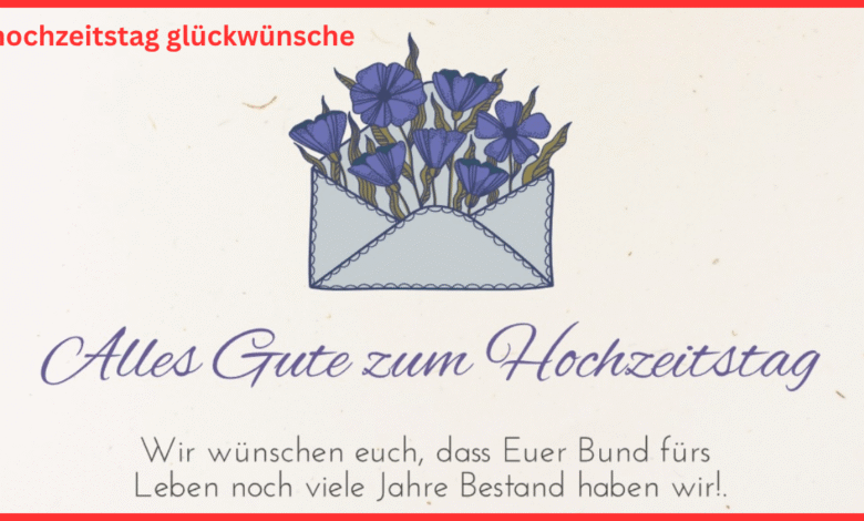 hochzeitstag glückwünsche
