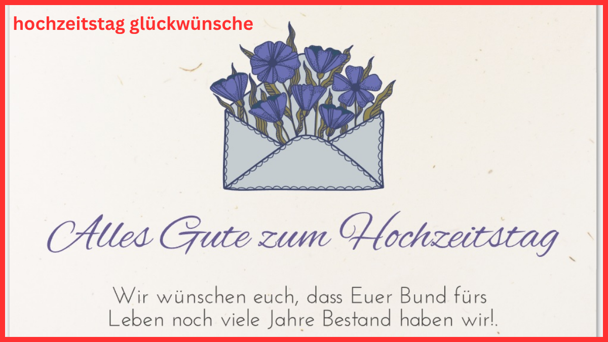 hochzeitstag glückwünsche