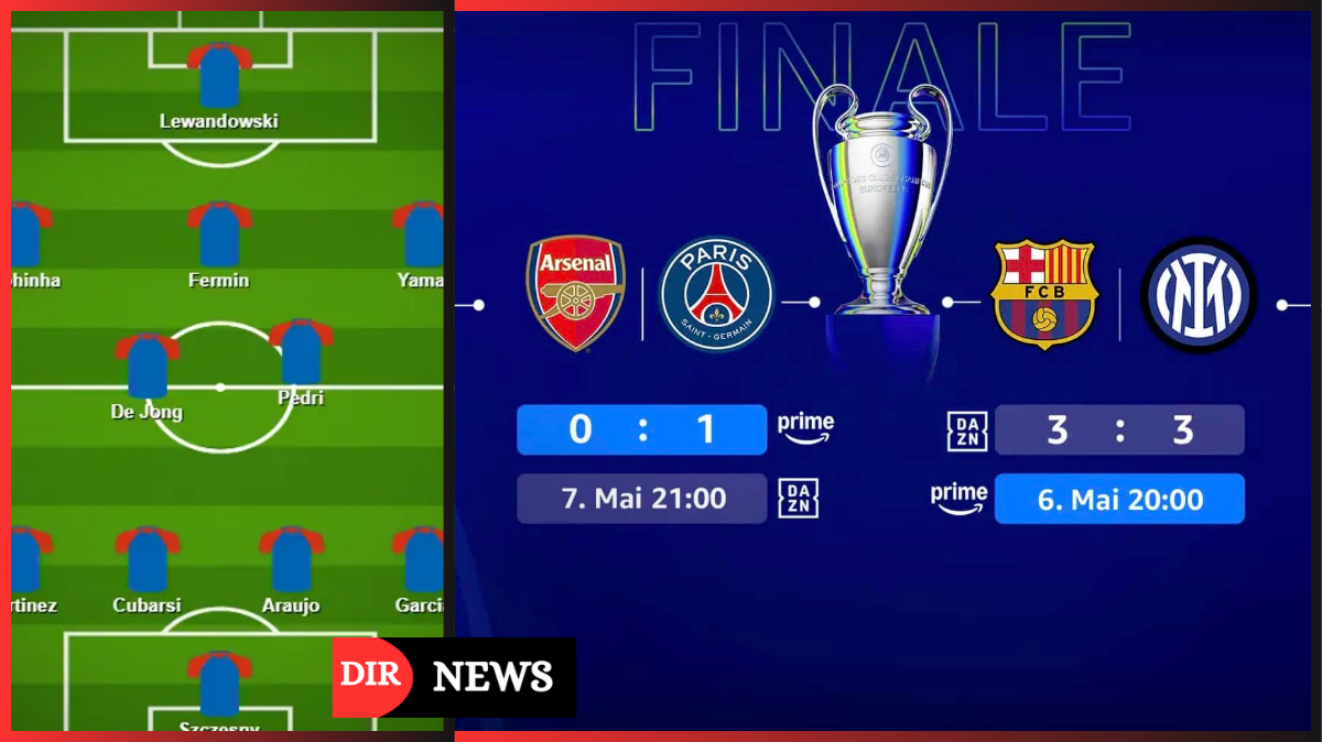 aufstellungen: teilnehmer: inter mailand gegen fc barcelona