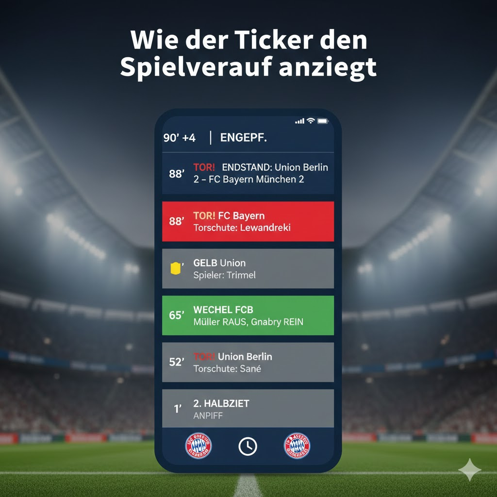 ticker: teilnehmer: union berlin gegen fc bayern münchen