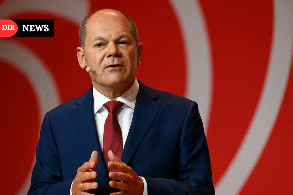 Olaf Scholz Schlaganfall
