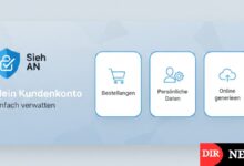 Sieh an mein Kundenkonto